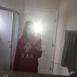 Red Abercrombie & Fitch jacket